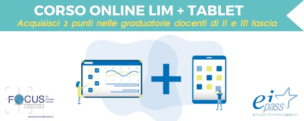 corso LIM + TABLET