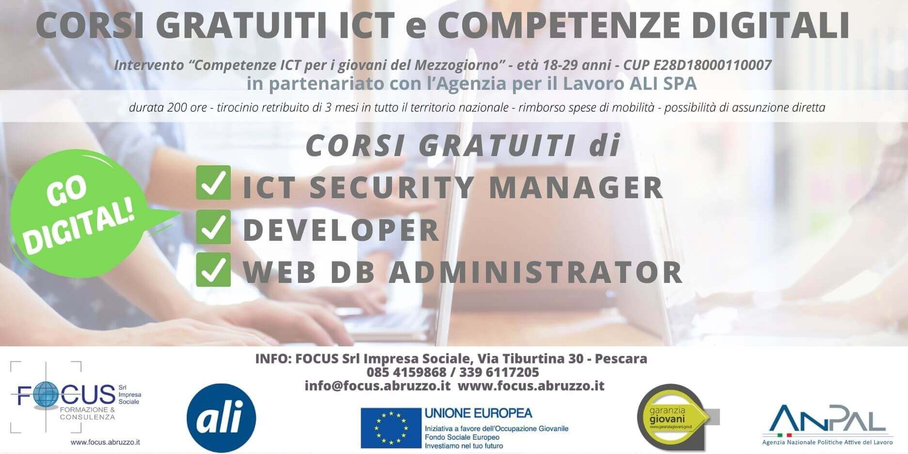 corsi di formazione gratuiti ICT