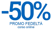 Sconto del 50% sul secondo corso